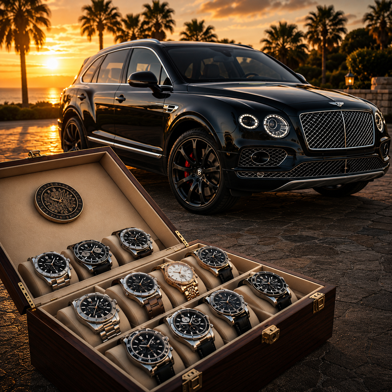 Luxury wacthes for Bentley Bentayga