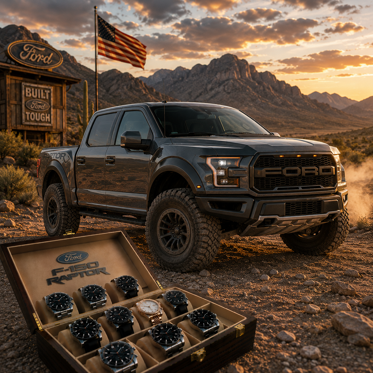 Luxury wacthes for Ford F-150 Raptor