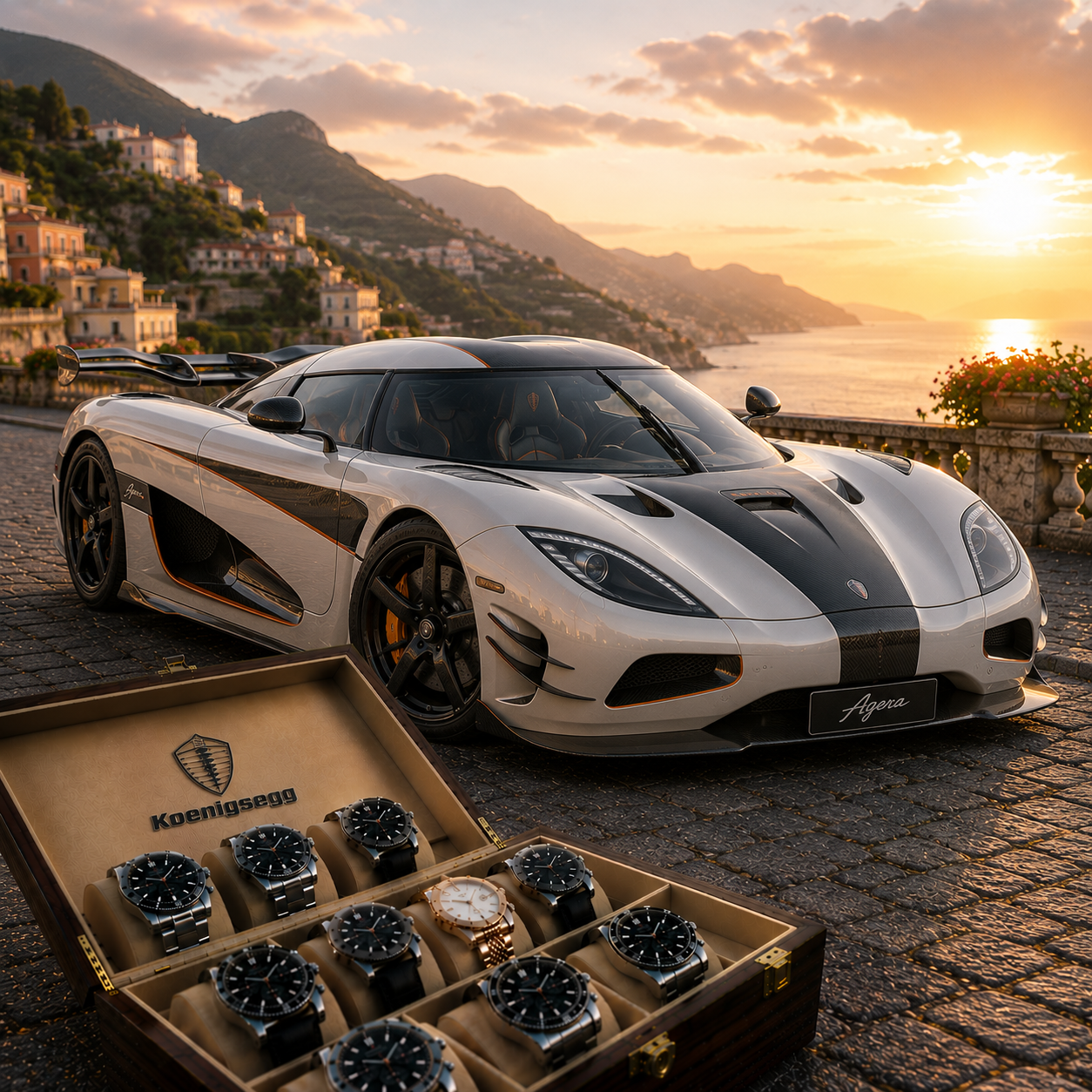 Luxury wacthes for Koenigsegg Agera