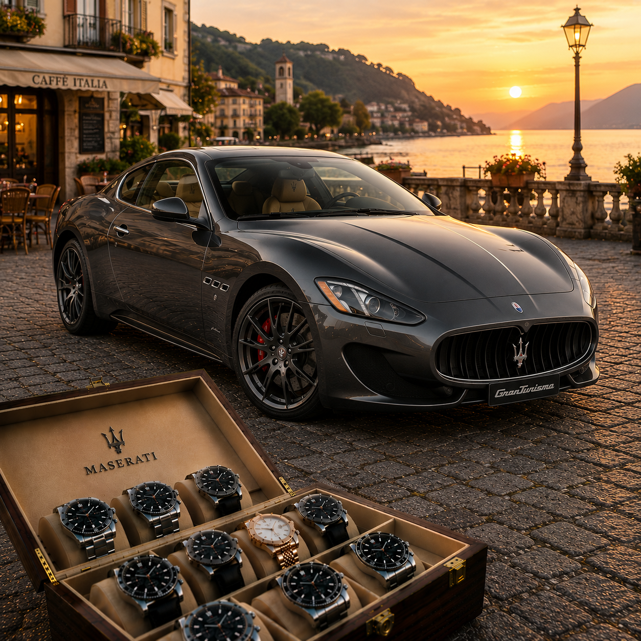Luxury wacthes for Maserati GranTurismo