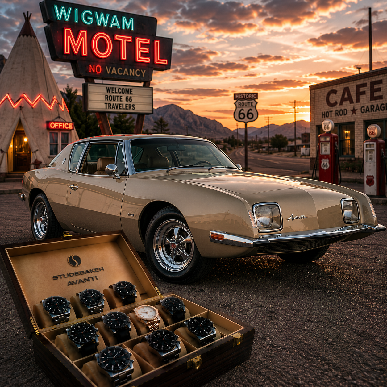 Luxury wacthes for Studebaker Avanti
