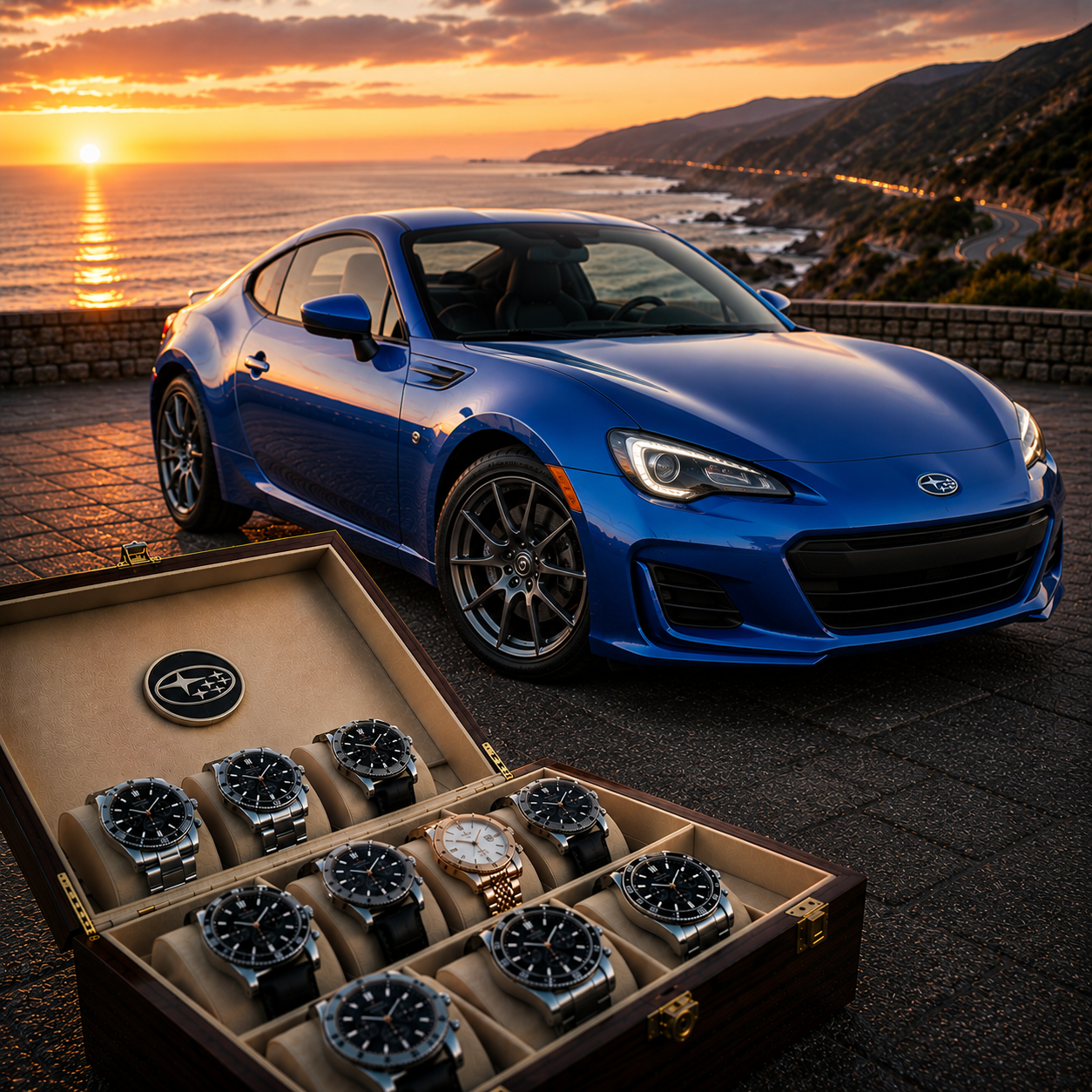 Luxury wacthes for Subaru BRZ