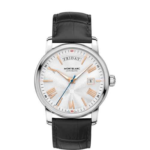  - Montblanc - 4810 Day-Date Stainless Steel 