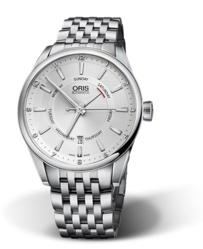 Artix Pointer Day Date Stainless Steel 