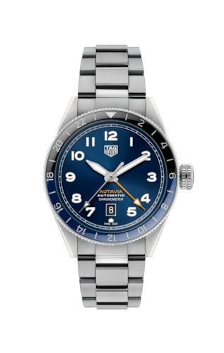 TAG Heuer - Autavia Calibre 7 Twin Time Stainless Steel 