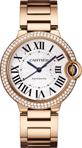 Ballon Blue de Cartier 36 Automatic Pink Gold 
