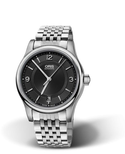 Oris - Classic Date 37 Stainless Steel 