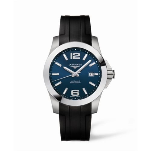 Conquest Automatic 41mm Blue Rubber