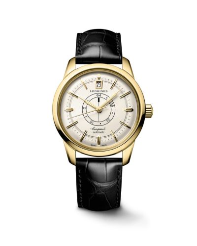 Conquest Heritage Power Reserve 38 Yellow Gold 