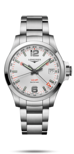 Longines - Conquest V.H.P. GMT 41 Stainless Steel 
