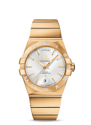 Constellation Co-Axial 38 Day-Date Yellow Gold 