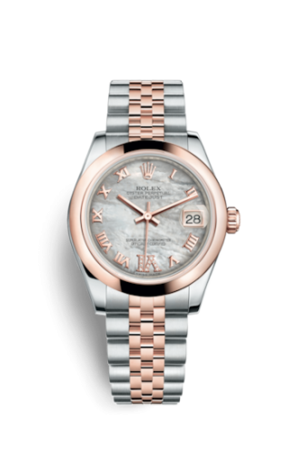 Datejust 31 Rolesor Everose Domed 