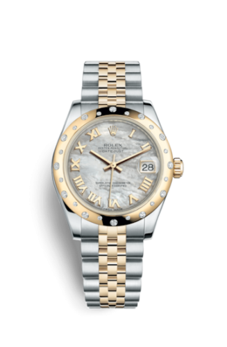 Datejust 31 Rolesor Yellow Domed Diamond 