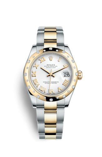 Datejust 31 Rolesor Yellow Domed Diamond 