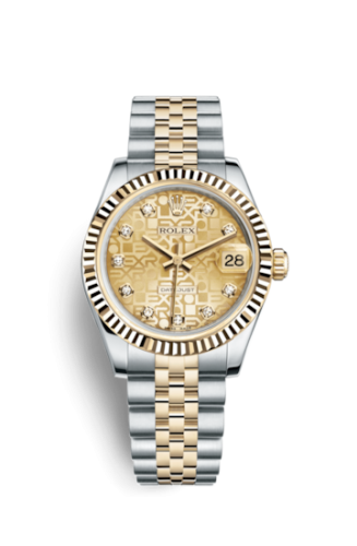 Datejust 31 Rolesor Yellow Fluted 