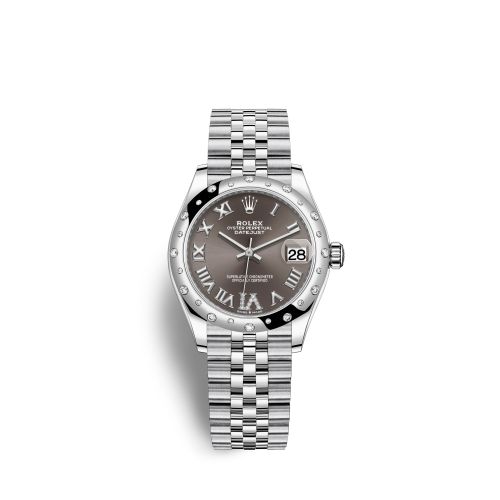 Datejust 31 Stainless Steel Domed Diamond 