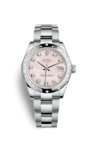 Datejust 31 Stainless Steel Domed Diamond 
