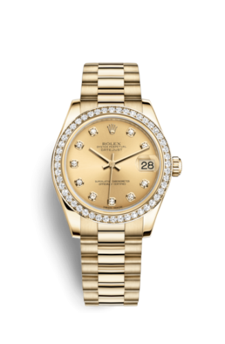 Datejust 31 Yellow Gold Diamond 
