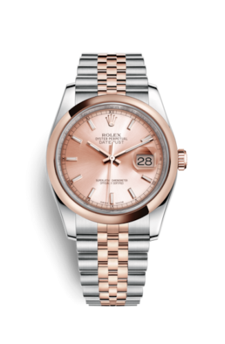 Datejust 36 Rolesor Everose Domed 