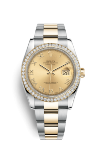 Datejust 36 Rolesor Yellow Diamond 