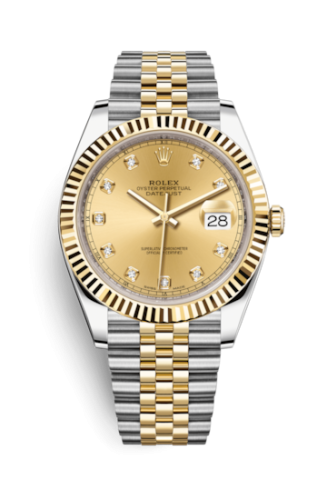 Datejust 41 Rolesor Yellow Fluted 