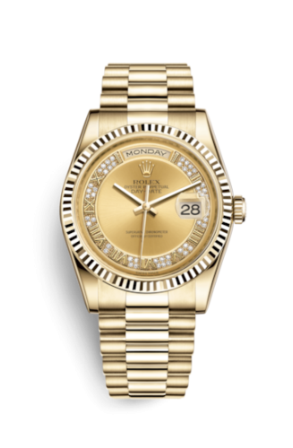 Day-Date 36 Yellow Gold Fluted 