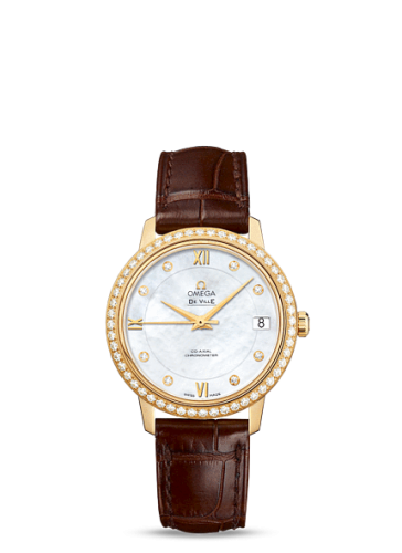 De Ville Prestige Co-Axial 32.7 Yellow Gold 