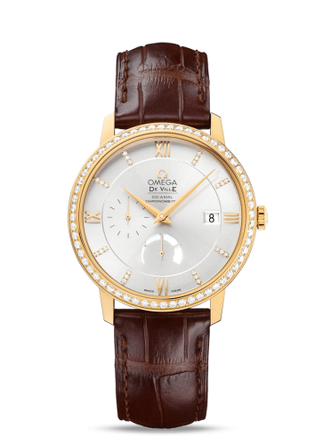 De Ville Prestige Co-Axial 39.5 Power Reserve Yellow Gold 
