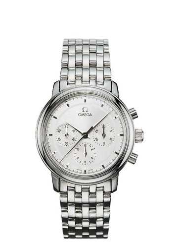 Omega - De Ville Prestige Hand Wound 36.1 Chronograph Stainless Steel 