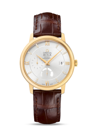 De Ville  Prestige Co-Axial 39.5 Power Reserve Yellow Gold 