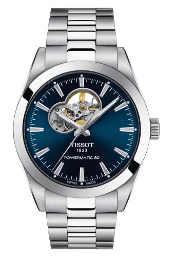 Tissot - Gentleman Powermatic Open Heart Stainless Steel 