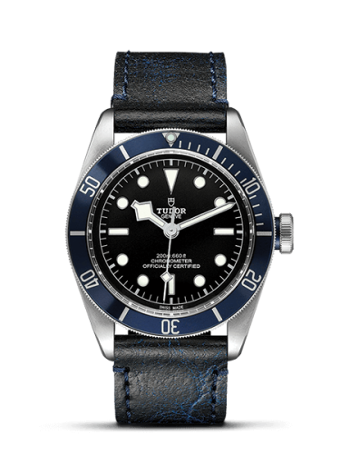 Heritage Black Bay Blue Manufacture 