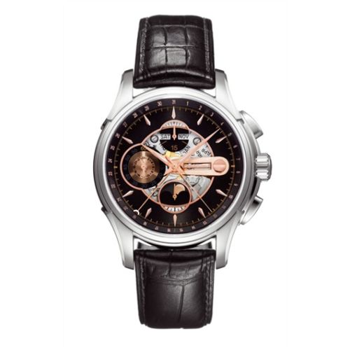 Hamilton - Jazzmaster Moonphase Auto Chrono Stainless Steel 