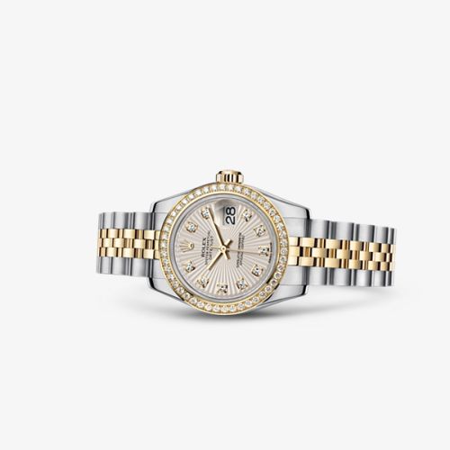 Lady-Datejust 26 Rolesor Diamond Sunbeam Diamond Jubilee