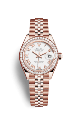 Lady-Datejust 28 Everose Diamond 