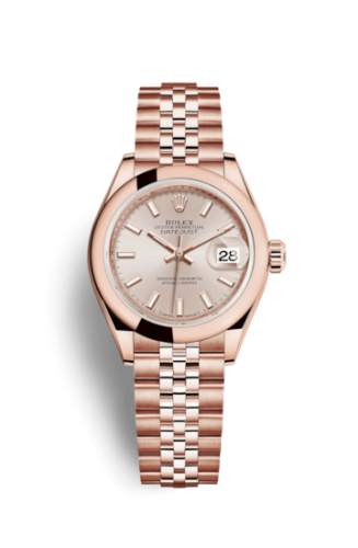 Lady-Datejust 28 Everose Domed 