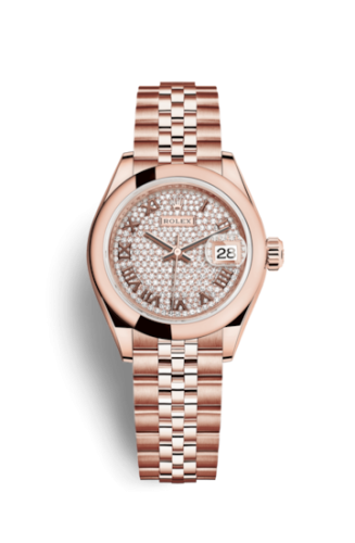 Lady-Datejust 28 Everose Domed 