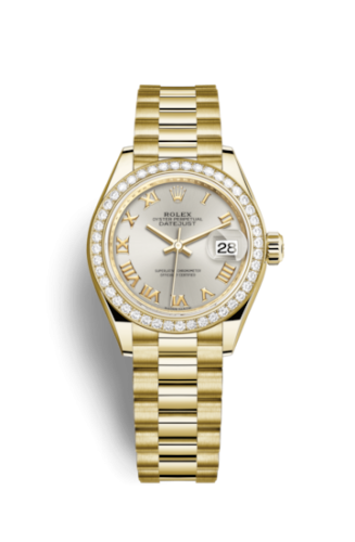 Lady-Datejust 28 Yellow Gold Diamond 