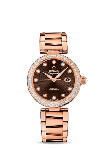 Omega - LadyMatic Co-Axial 34 Red Gold 