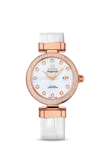 Omega - LadyMatic Co-Axial 34 Red Gold 