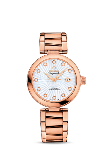 Omega - LadyMatic Co-Axial 34 Red Gold 