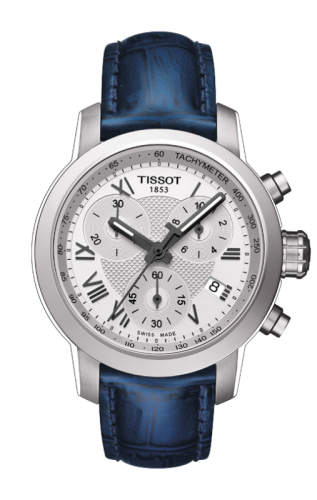 PRC 200 Quartz Chronograph Lady Roman Blue Leather
