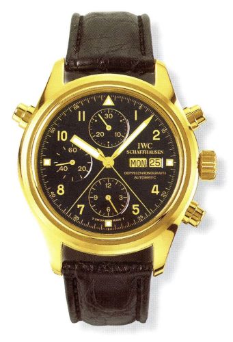 Pilot's Watch Doppelchronograph Yellow Gold 