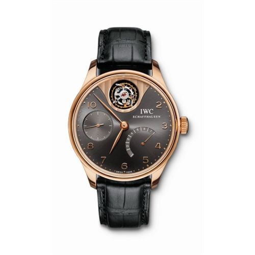 Portuguese Tourbillon Mystere Red Gold 
