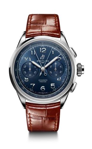 Premier Heritage B15 Duograph 42 Stainless Steel 