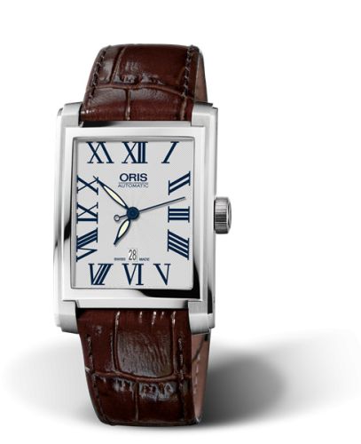 Oris - Rectangular Date 30 Stainless Steel 