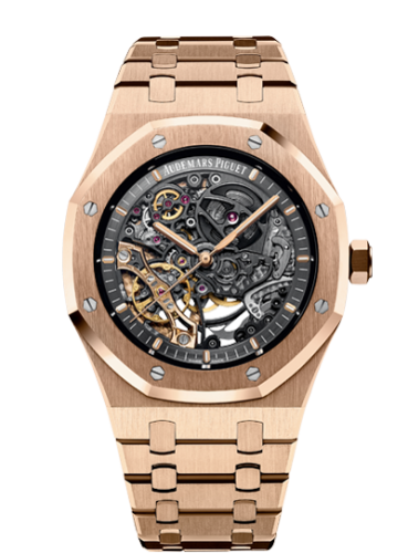 Royal Oak 41 Double Balance Wheel Openworked Pink Gold