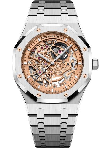  - Audemars Piguet - Royal Oak 41 Double Balance Wheel Openworked Stainless Steel