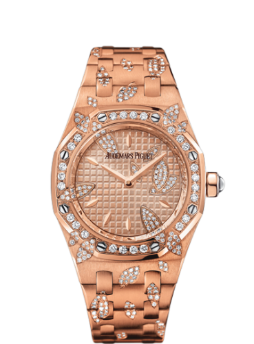 Royal Oak 67616 Pink Gold 