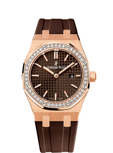 Royal Oak 67651 Quartz Pink Gold 